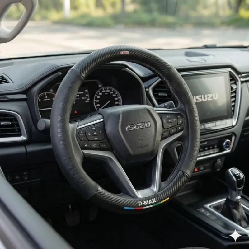 Cache Volant Sport Carbone D-MAX – Antidérapante & Confort Premium