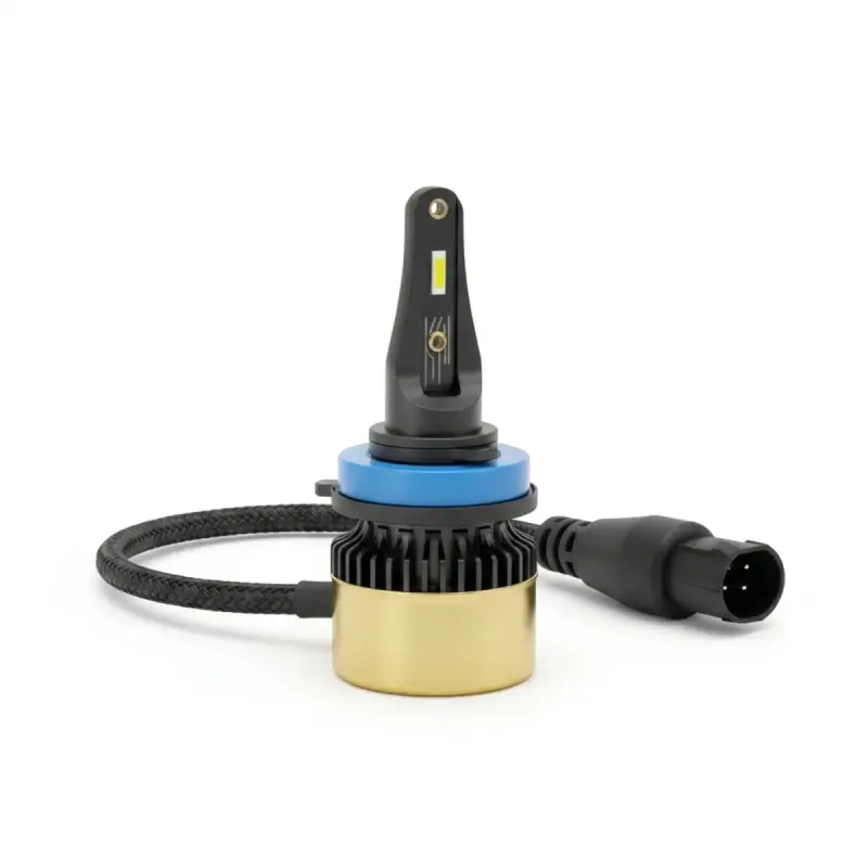 Kit d'Ampoules LED Panda F16 Mini Super Focusing H11/9005 – 800W 12000LM – Phares Voiture Haute Luminosité