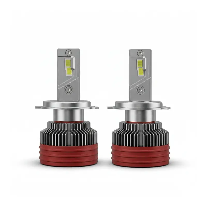 Kit d'Ampoules LED Dragon V12 – Phares LED-HL Haute Luminosité – Feux de Croisement et Route – Durée de Vie 50 000H