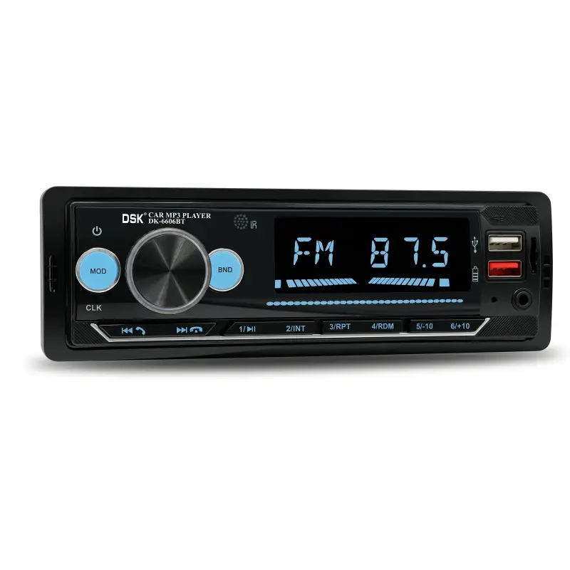 Autoradio Bluetooth DSK DK-6606BT RGB USB/SD/FM